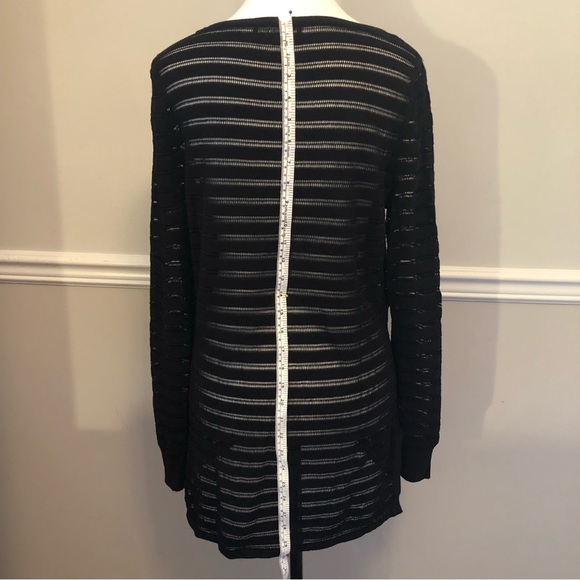 Holiday Black Tunic Sweater Edit by Jeanne Beker Size S - Picture 4 of 6